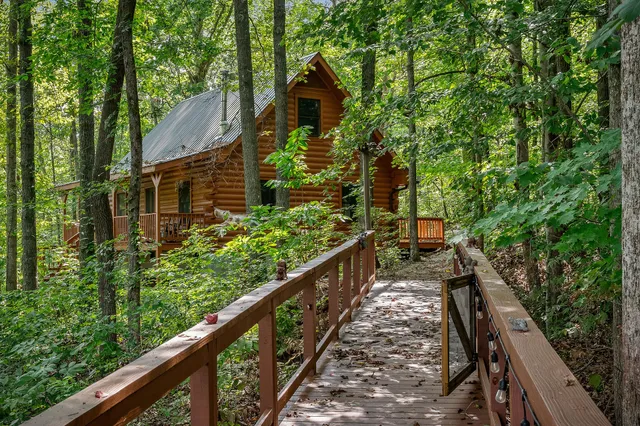 a view of a lake with mountains in the background