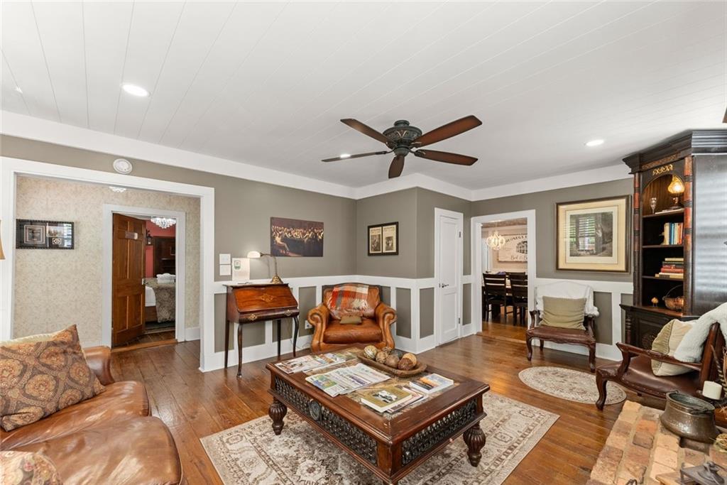 168 West Main Street Dahlonega, GA 30533 - Photo 18 of 118 a living room with furniture a rug and a window