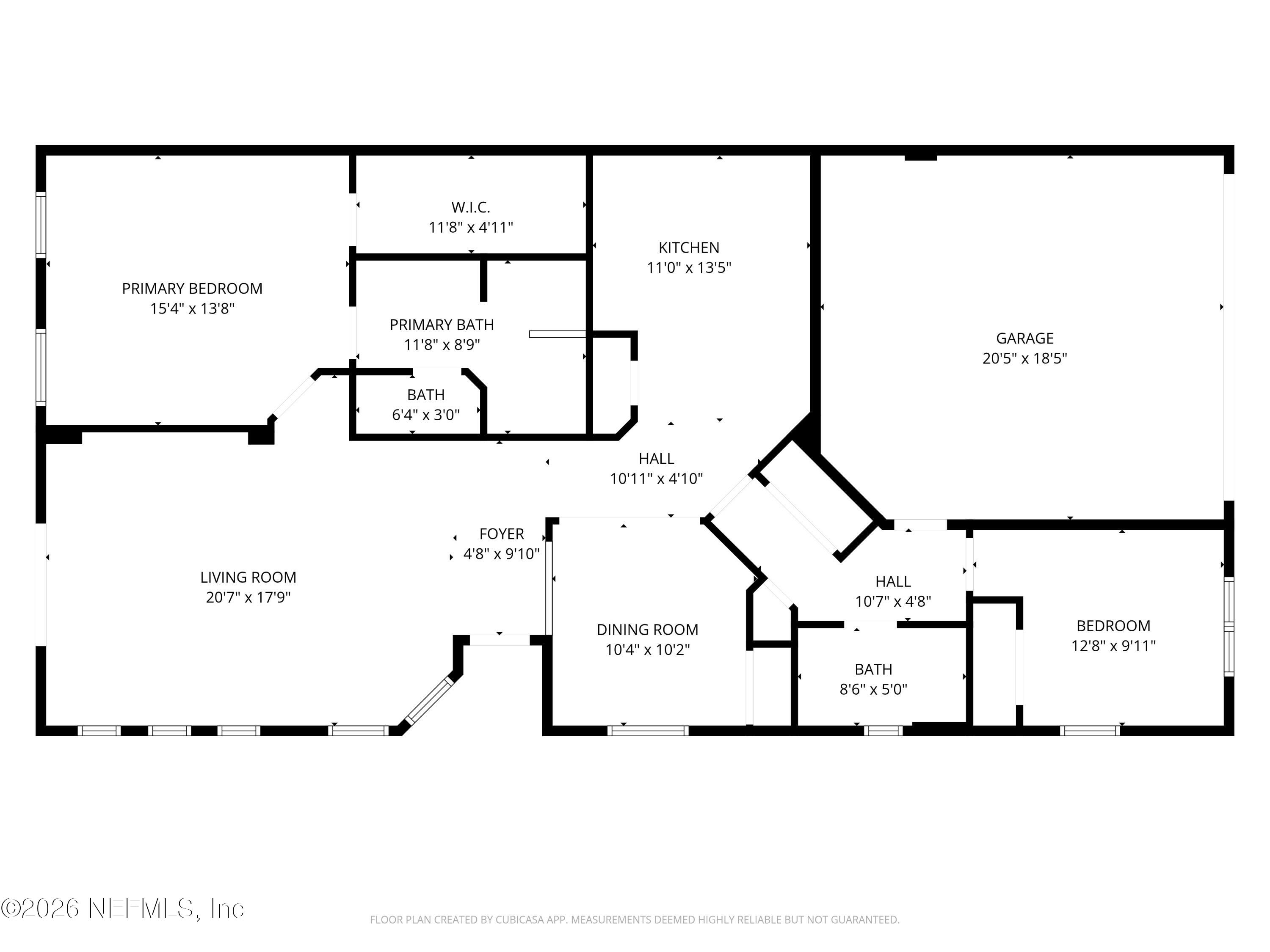 3260 Chestnut Ridge Way Orange Park, FL 32065 - Photo 25 of 39 a picture of a wall with white and white walls