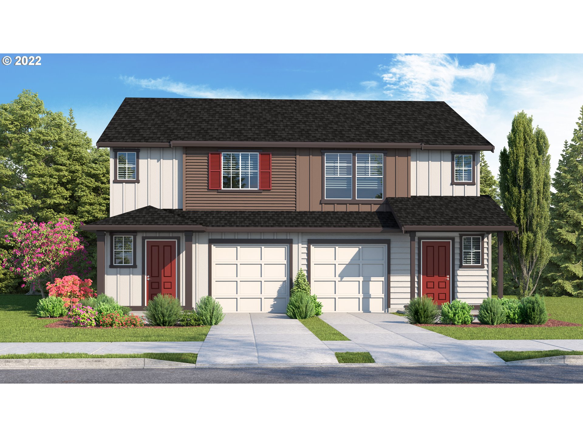 2808 North 3rd Way Ridgefield, WA 98642 - Photo 1 of 22 a front view of a house with garden