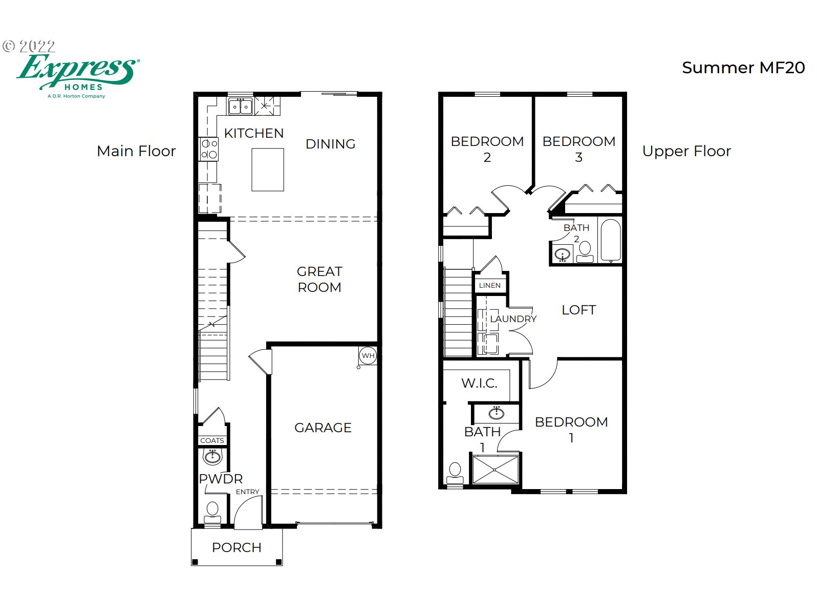 2808 North 3rd Way Ridgefield, WA 98642 - Photo 20 of 22 a picture of a floor plan