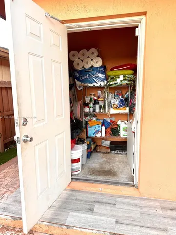 a view of a entryway door of the house