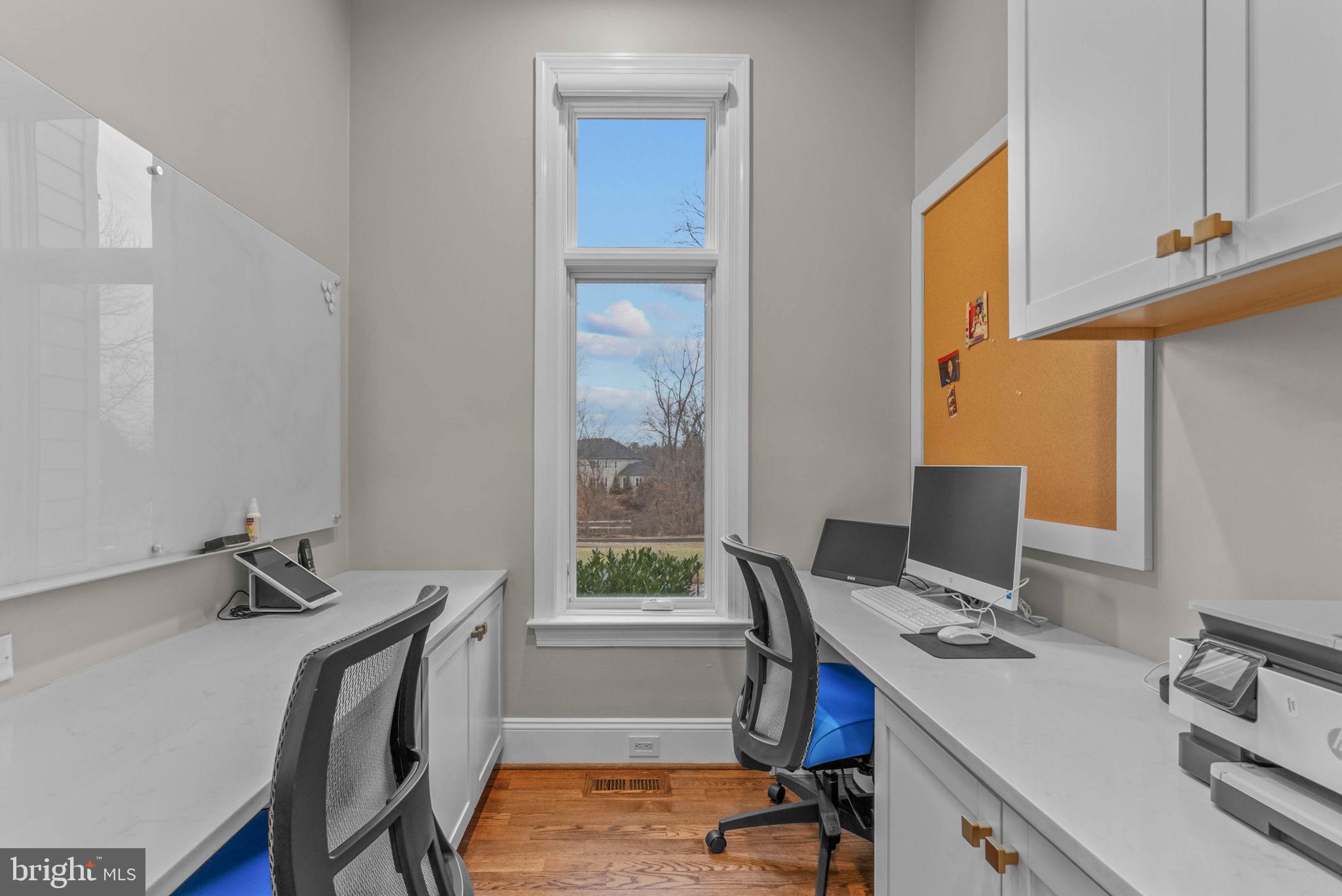 801 South Penn Oak Road Lower Gwynedd, PA 19002 - Photo 34 of 114 a view of a workspace with furniture and a window