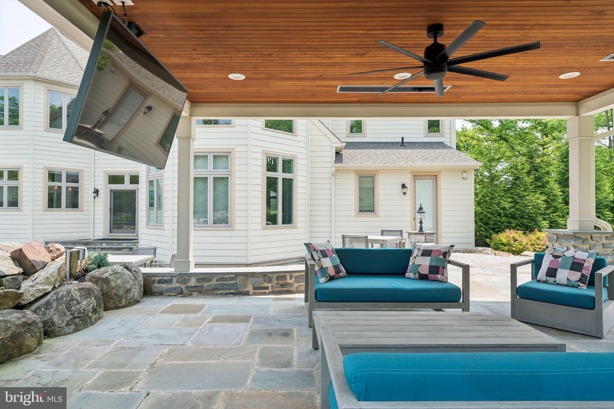 801 South Penn Oak Road Lower Gwynedd, PA 19002 - Photo 45 of 114 a living room with furniture and a large window
