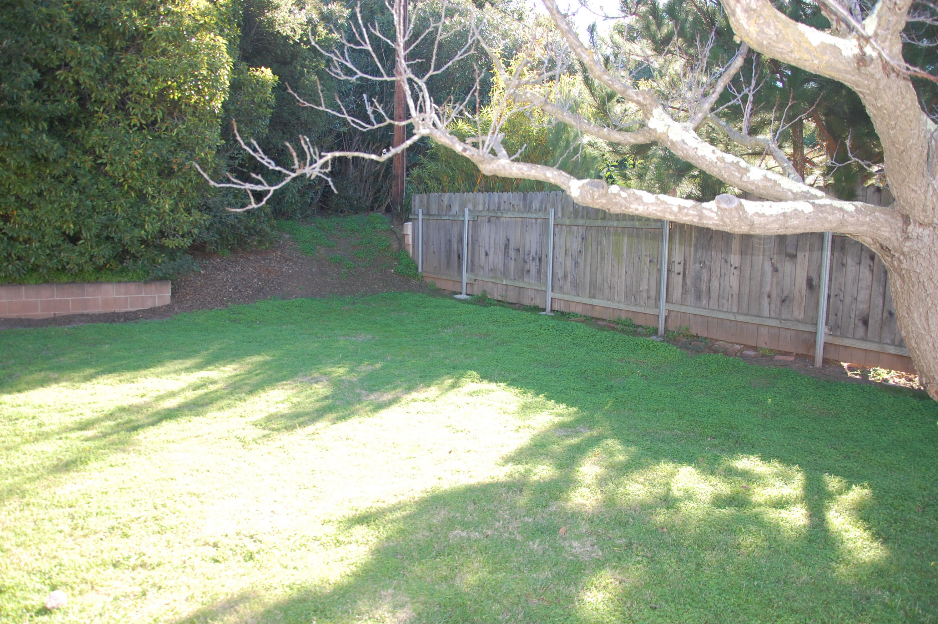 3933 Foothill Road Santa Barbara, CA 93110 - Photo 4 of 28 a backyard of a house with lots of green space