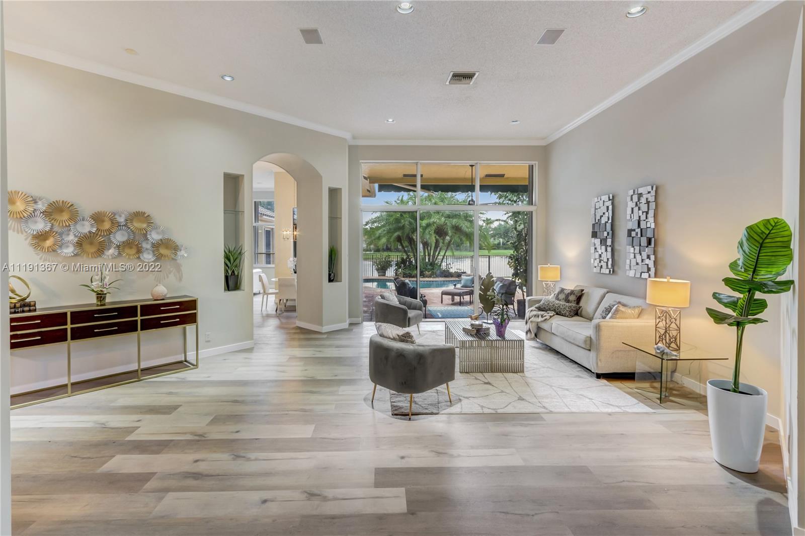300 Mallard Road Weston, FL 33327 - Photo 13 of 46 a living room with furniture and a large window
