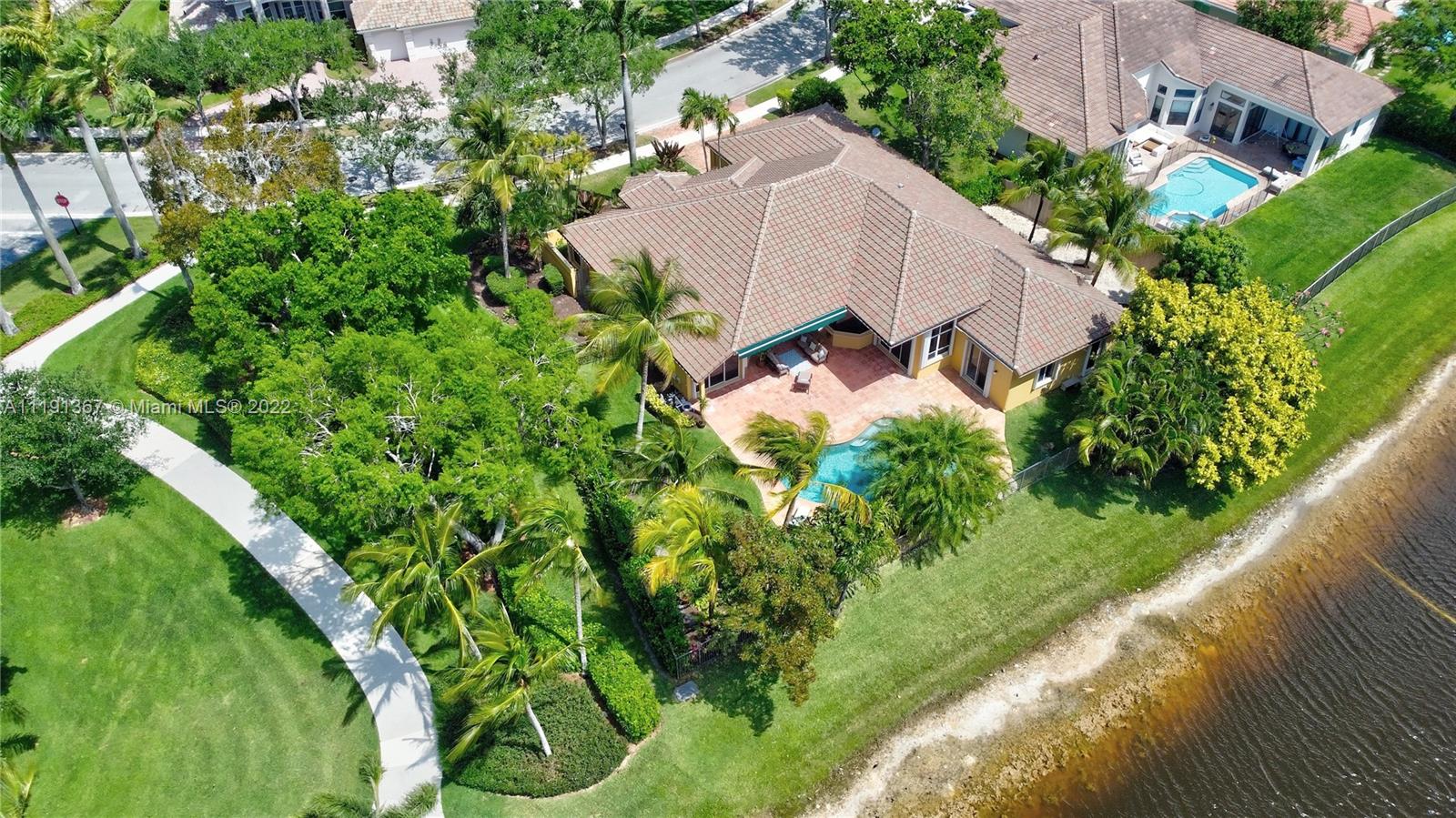 300 Mallard Road Weston, FL 33327 - Photo 44 of 46 an aerial view of a house