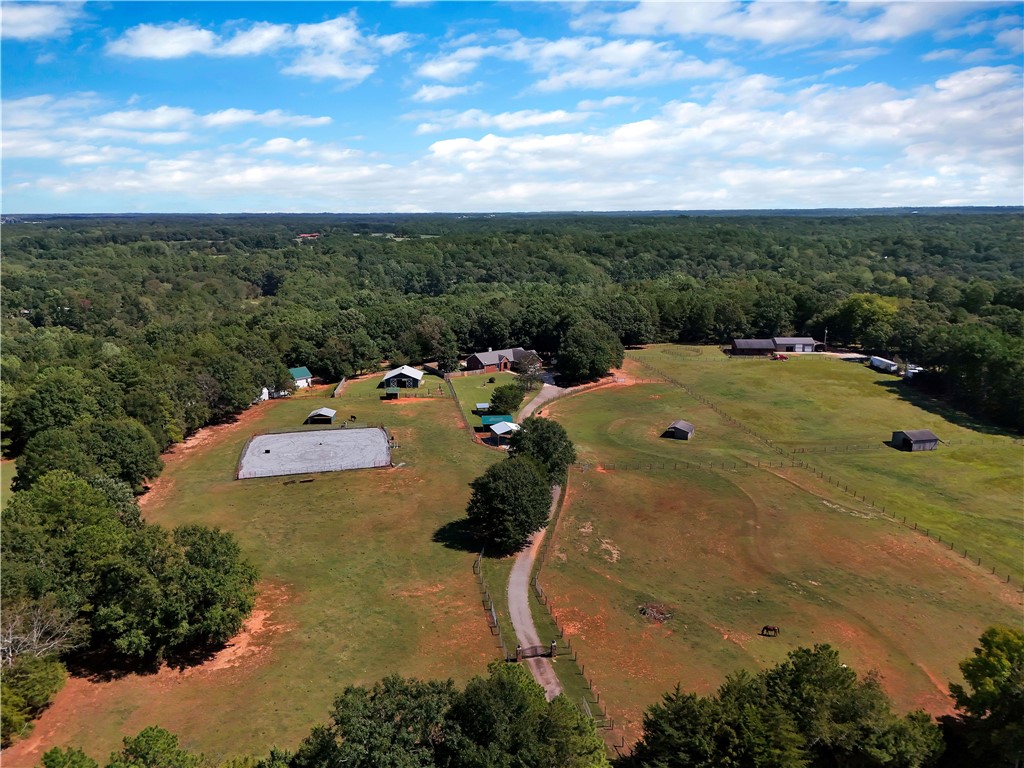 3620 Centerville Road Anderson, SC 29625 - Photo 46 of 49 Fenced pastures and lush woodlands surround this expansive equestrian estate.