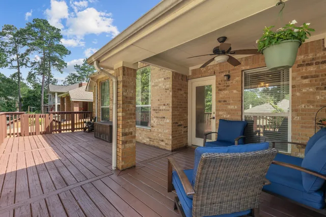 a outdoor space with patio