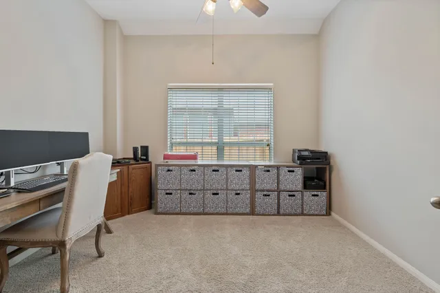 a room with furniture and window