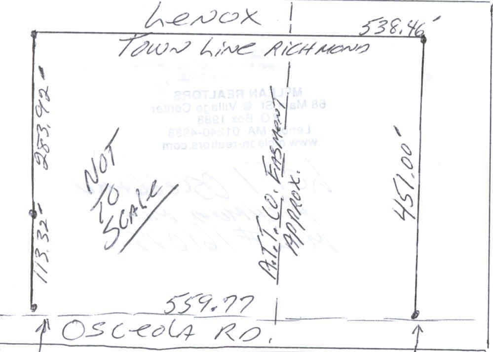 Lot#1 Osceola Road Richmond, MA 01254 - Photo 1 of 1 Primary Photo