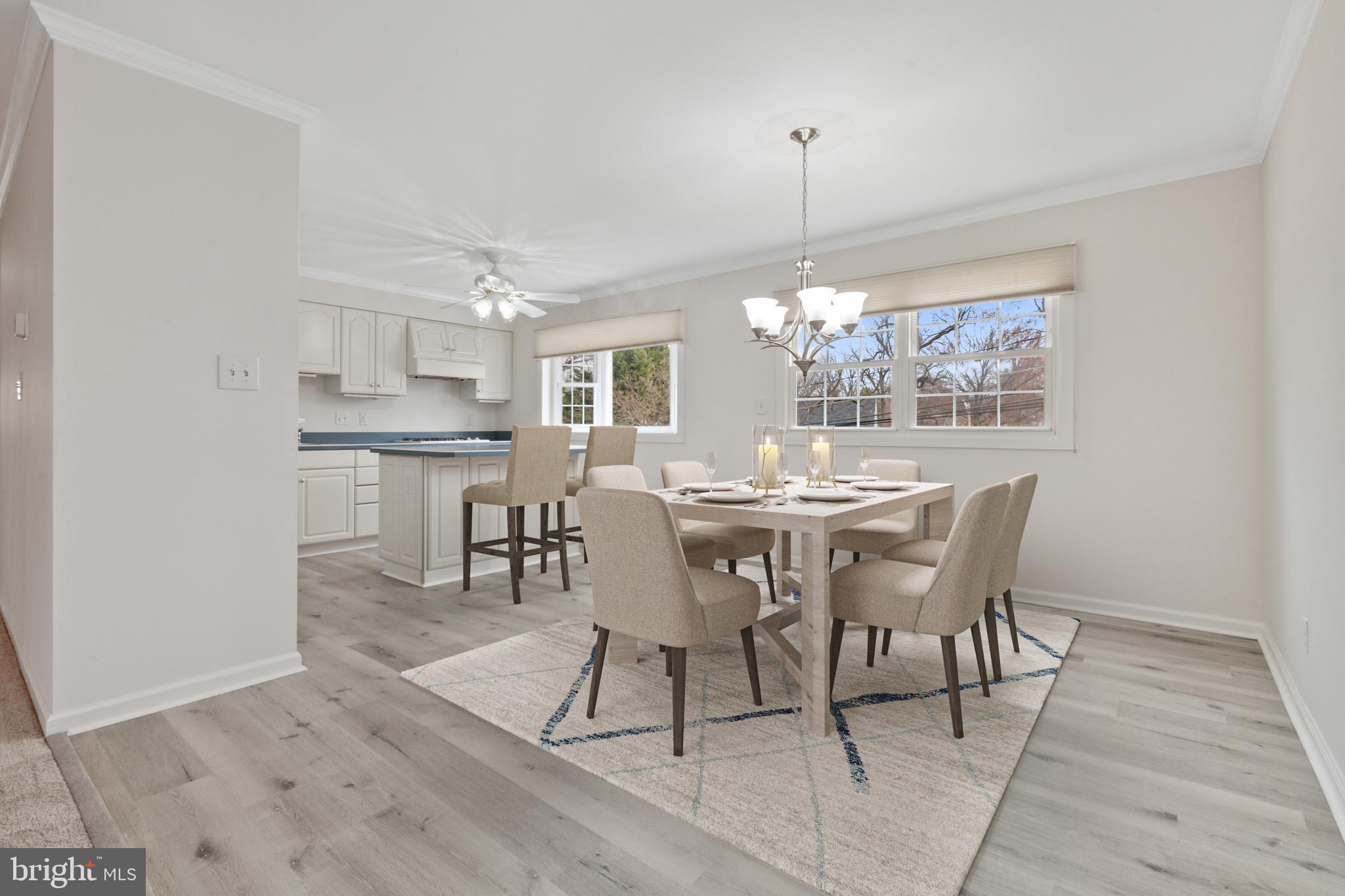 213 Chell Road Joppa, MD 21085 - Photo 7 of 45 Virtually Staged Dining / Kitchen