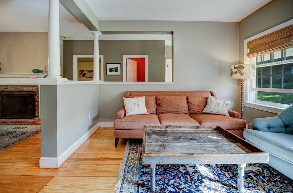 139 Stow Road Harvard, MA 01451 - Photo 15 of 42 a living room with furniture and a fireplace