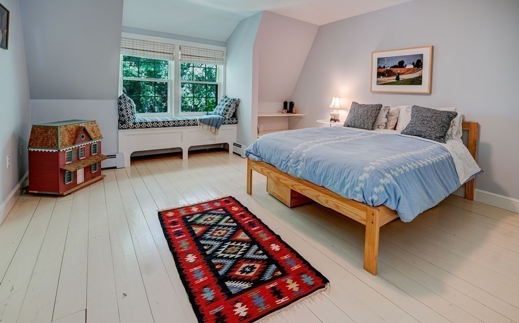 139 Stow Road Harvard, MA 01451 - Photo 25 of 42 a bedroom with a bed and a dresser next to a window