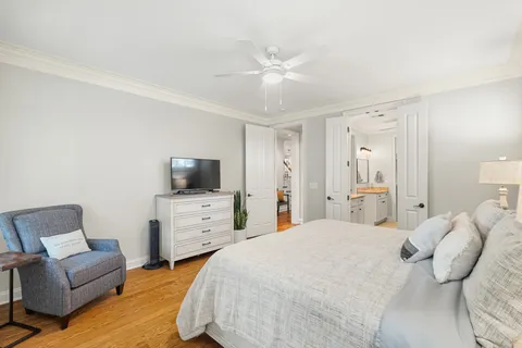 a bathroom with a tub