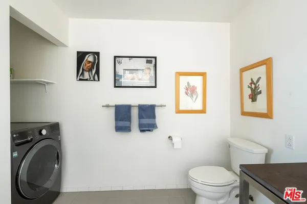 a view of storage and utility room