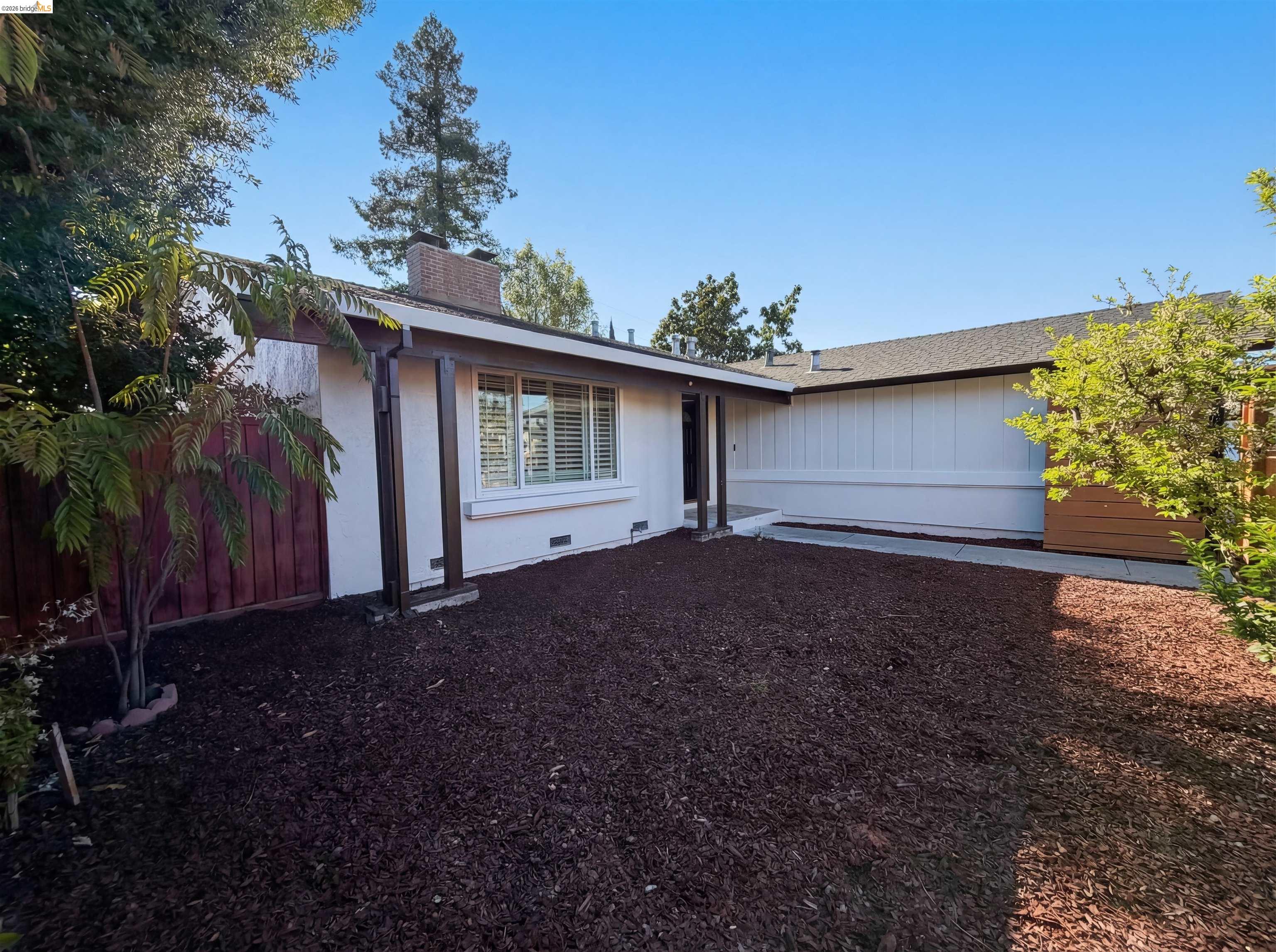 1564 South Wolfe Road Sunnyvale, CA 94087 - Photo 17 of 27 View of front of home featuring a chimney and crawl space