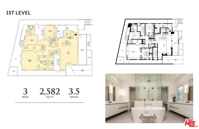 a view of a chairs and table in patio