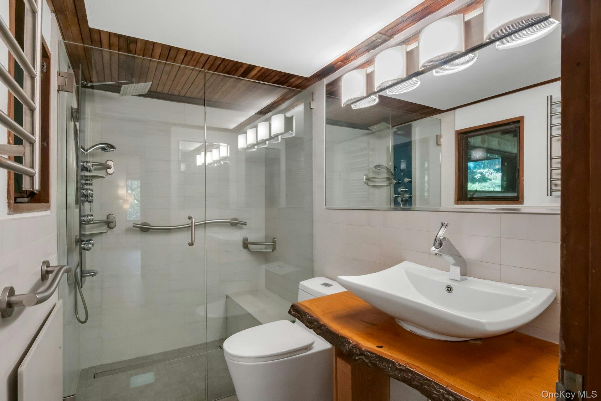 309 Scarborough Road Briarcliff Manor, NY 10510 - Photo 26 of 50 a bathroom with a sink a toilet and shower