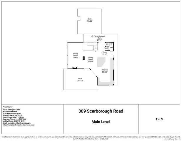 $975,000 | 309 Scarborough Road, Briarcliff Manor, NY 10510