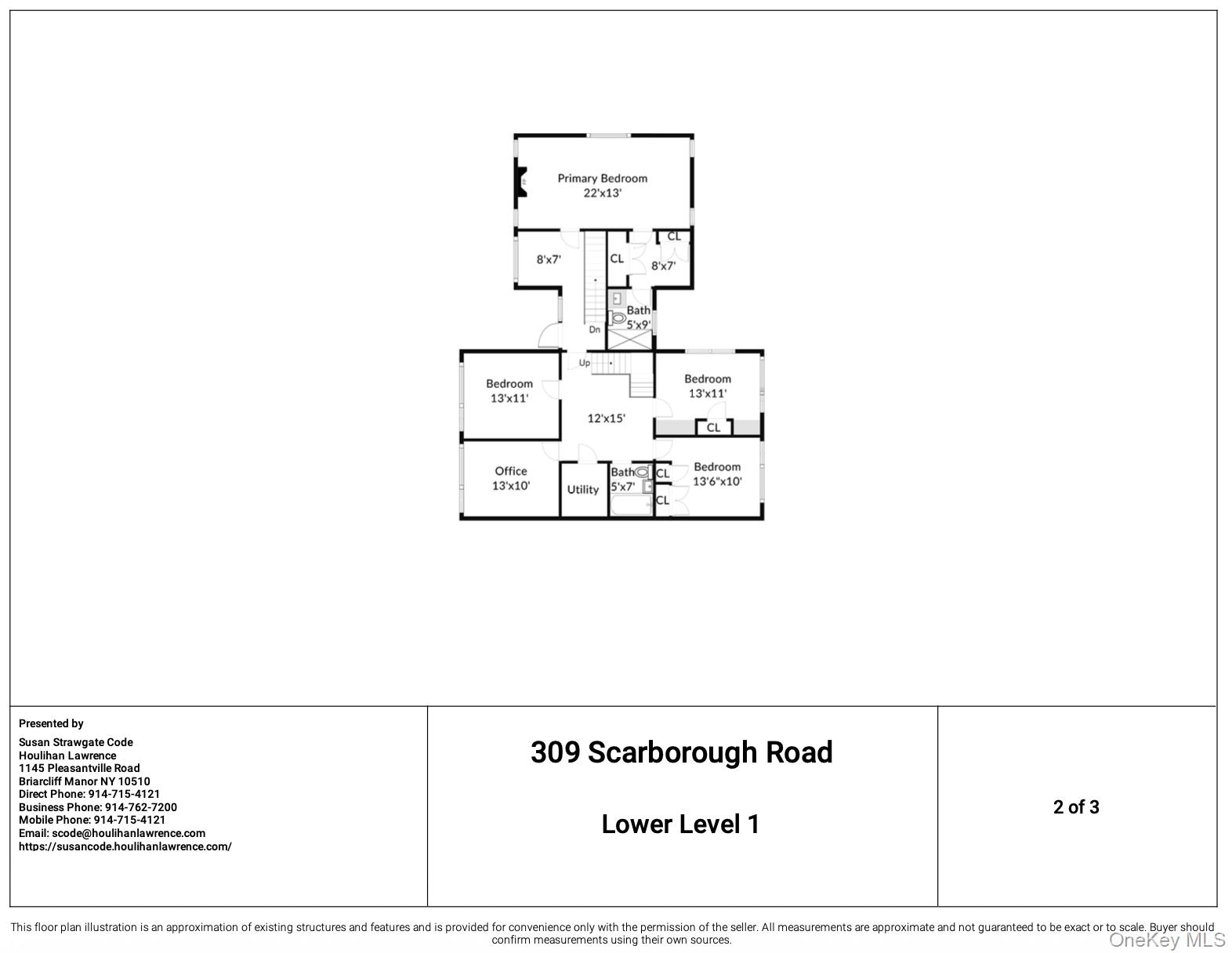 309 Scarborough Road Briarcliff Manor, NY 10510 - Photo 49 of 50 a black and white photo of a picture of a white wall