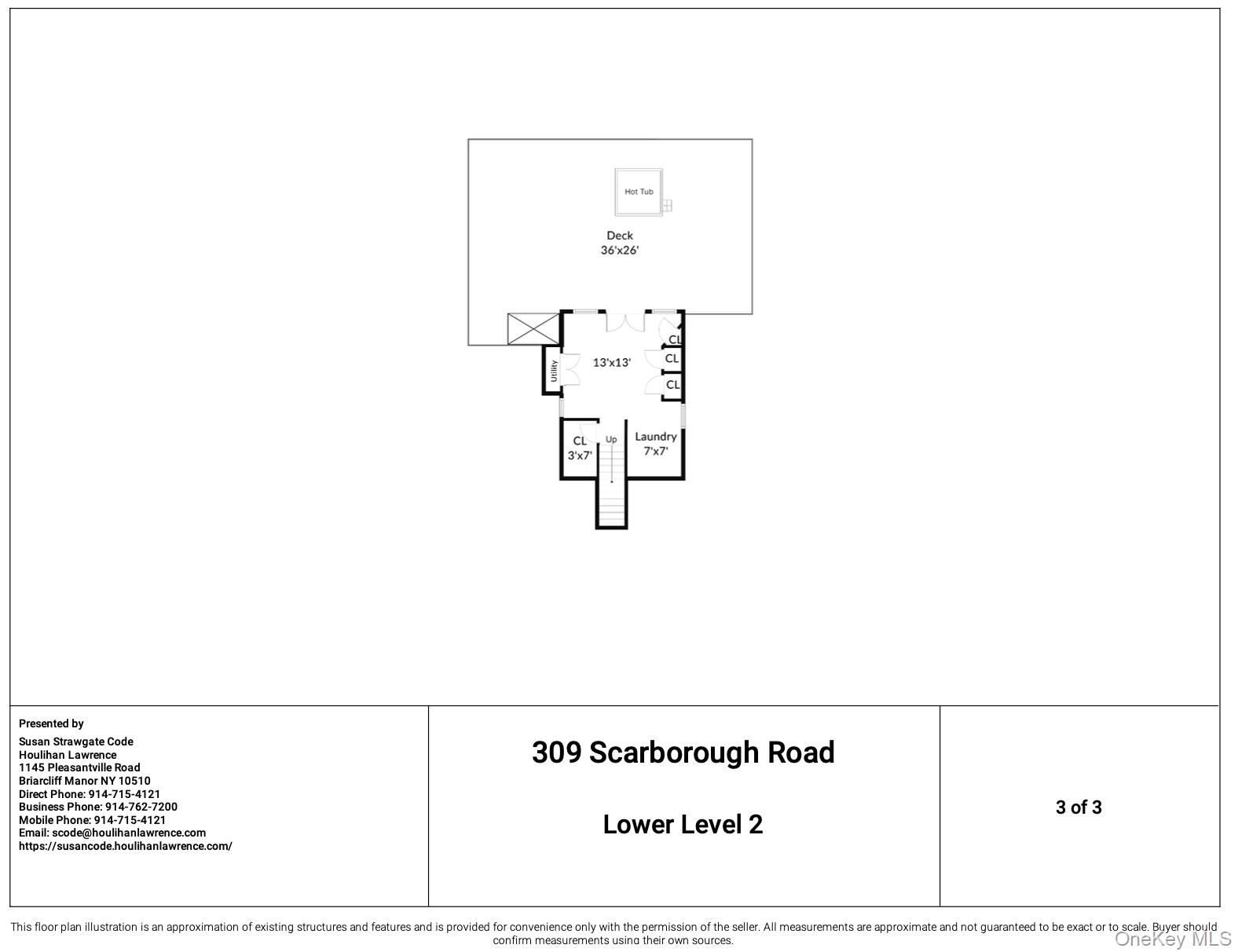 309 Scarborough Road Briarcliff Manor, NY 10510 - Photo 50 of 50 a picture of a room with a white wall and a large window