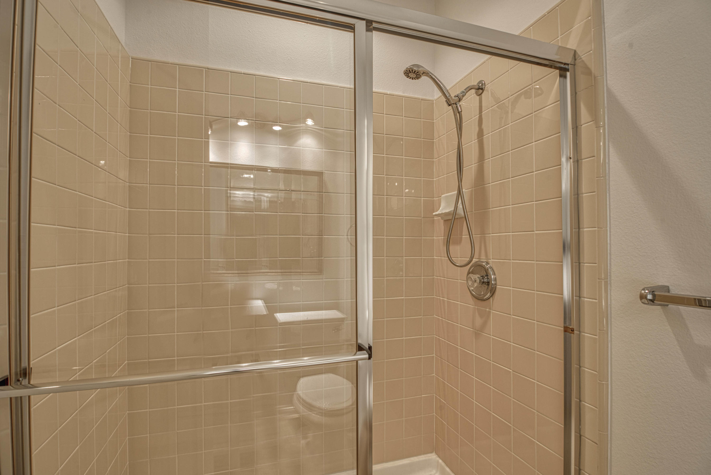 13 Wimbledon Circle Rancho Mirage, CA 92270 - Photo 35 of 62 a bathroom with a shower