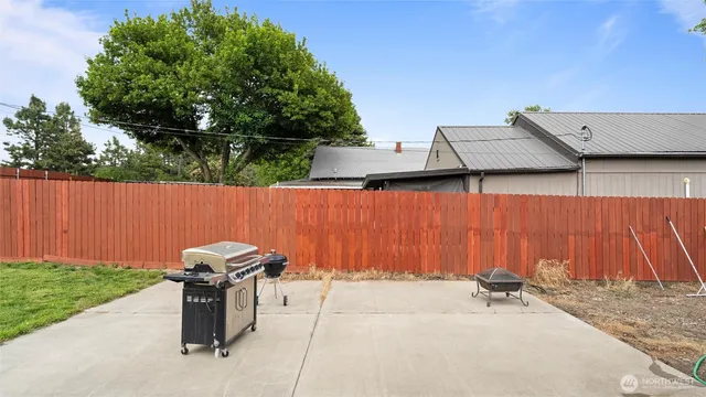 a view of outdoor space and yard