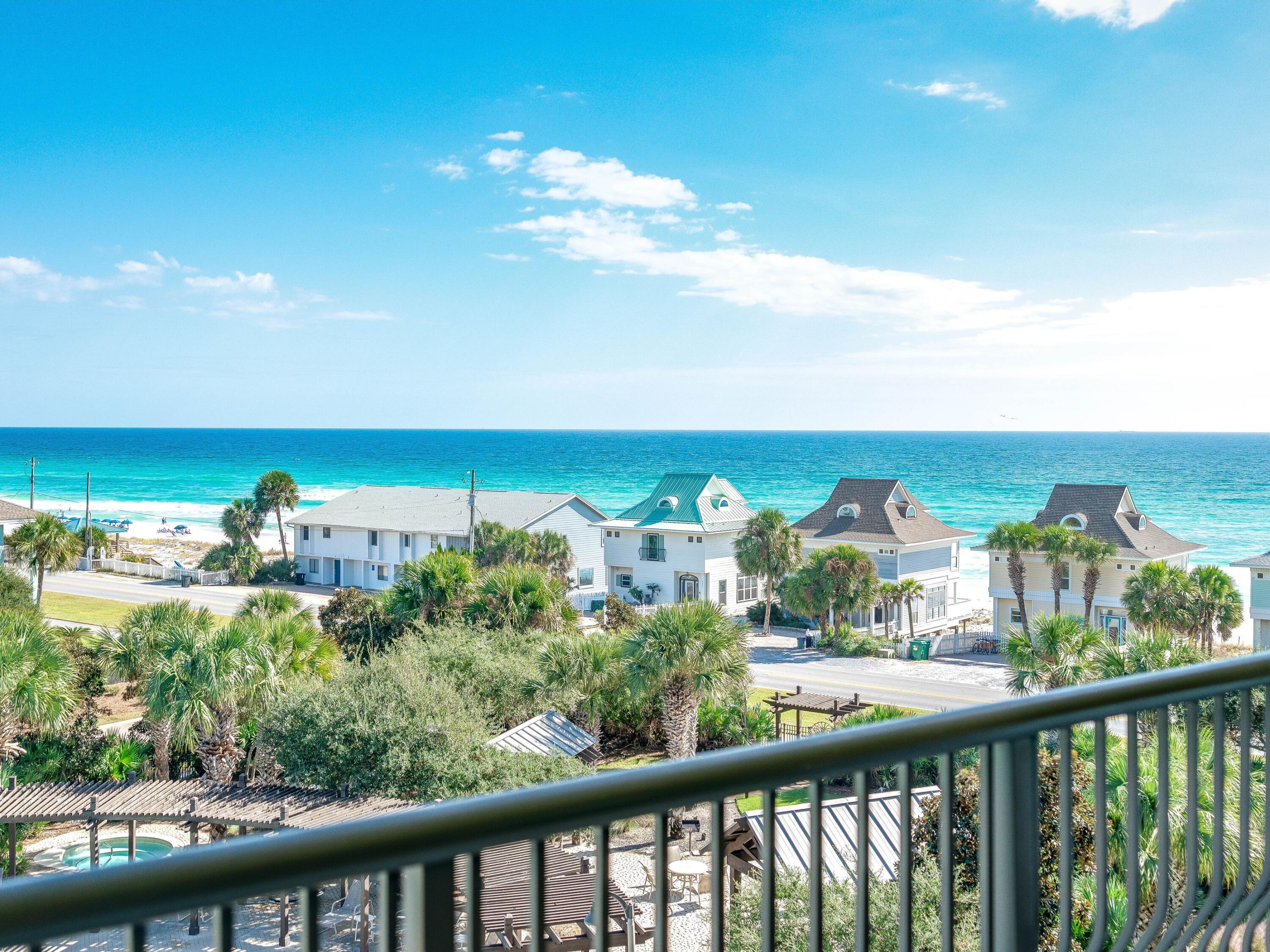 548 Sandy Cay Drive, Unit 510 Miramar Beach, FL 32550 - Photo 7 of 30 a view of a city from a balcony