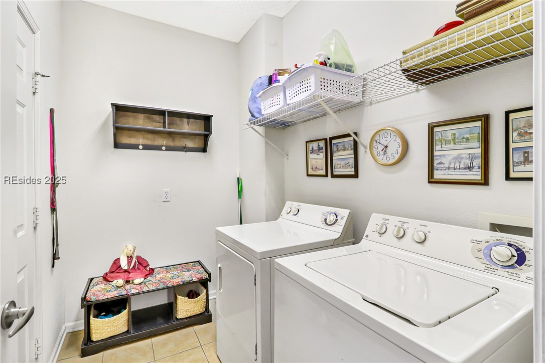 153 Landing Lane Bluffton, SC 29909 - Photo 22 of 31 Laundry/utility room with garage access.