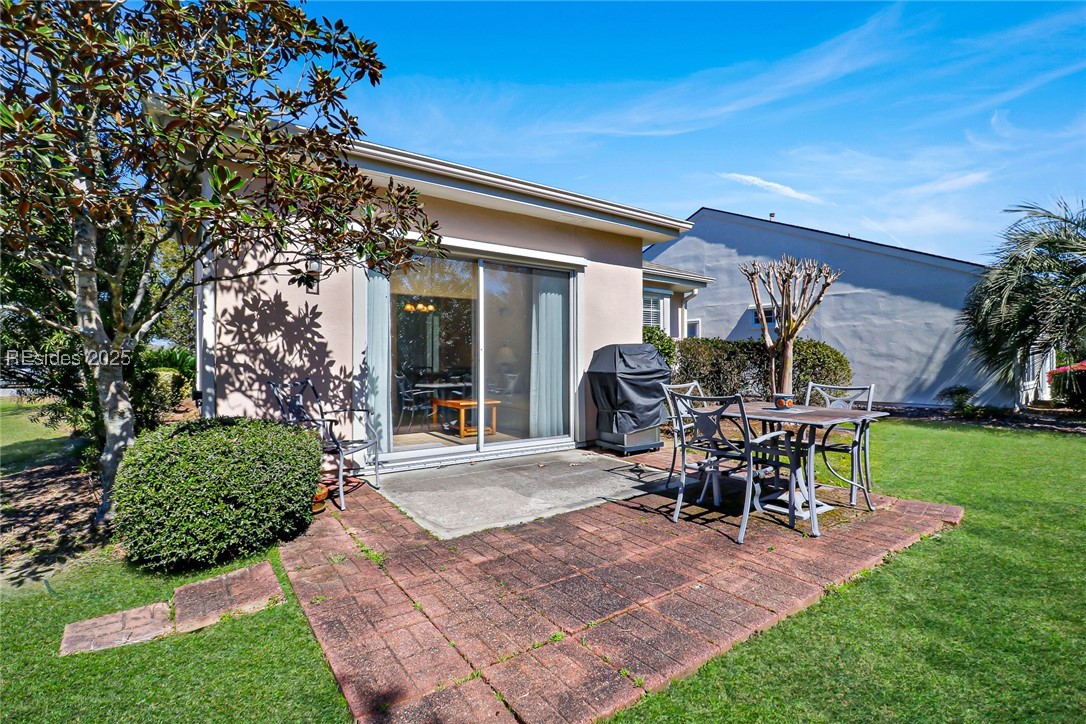 153 Landing Lane Bluffton, SC 29909 - Photo 27 of 31 Extended patio with plenty of room for seating & grilling!