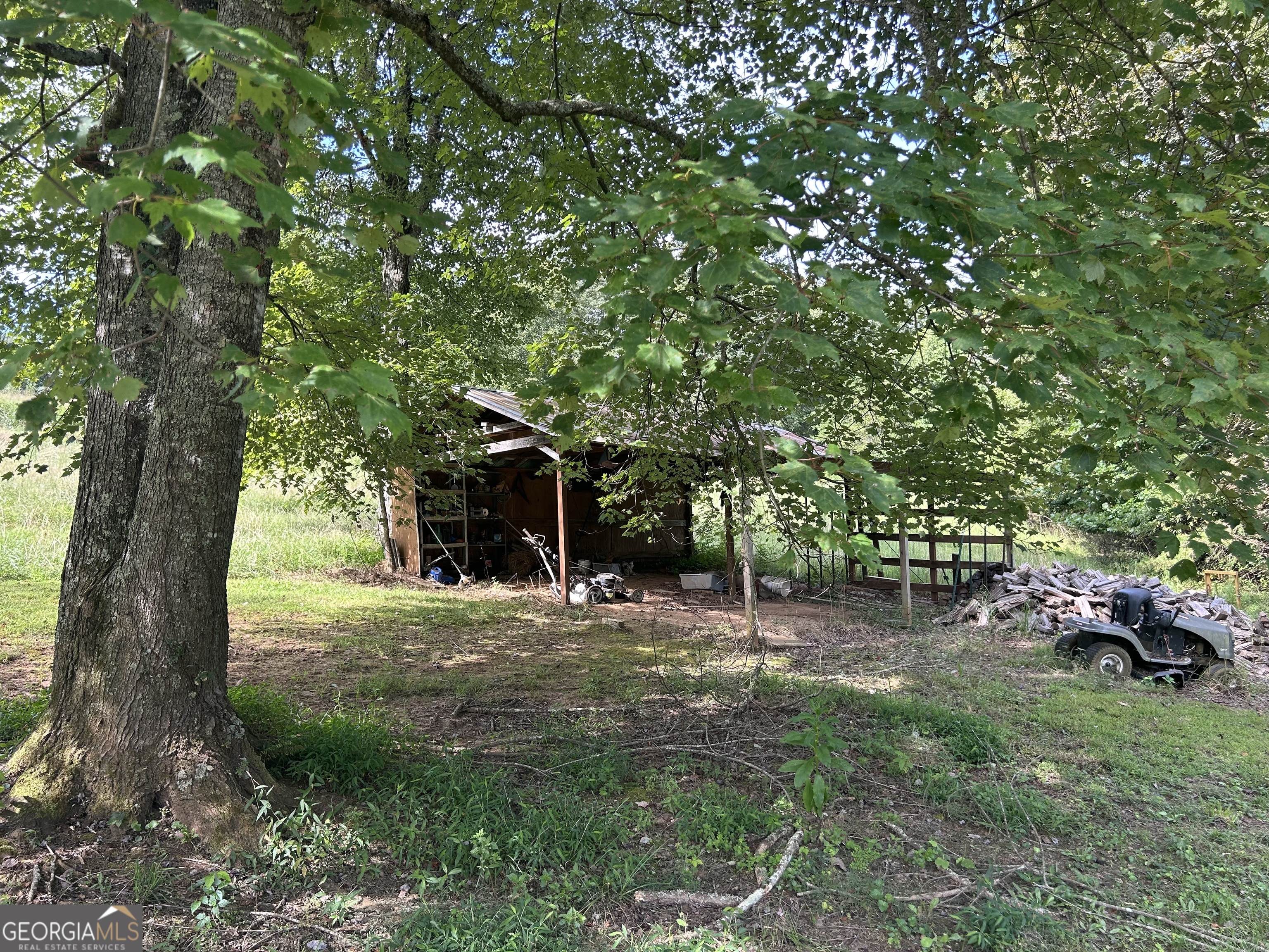 8-ac Jimmy Nicholson Road Blairsville, GA 30512 - Photo 14 of 17 a big yard with lots of green space and trees