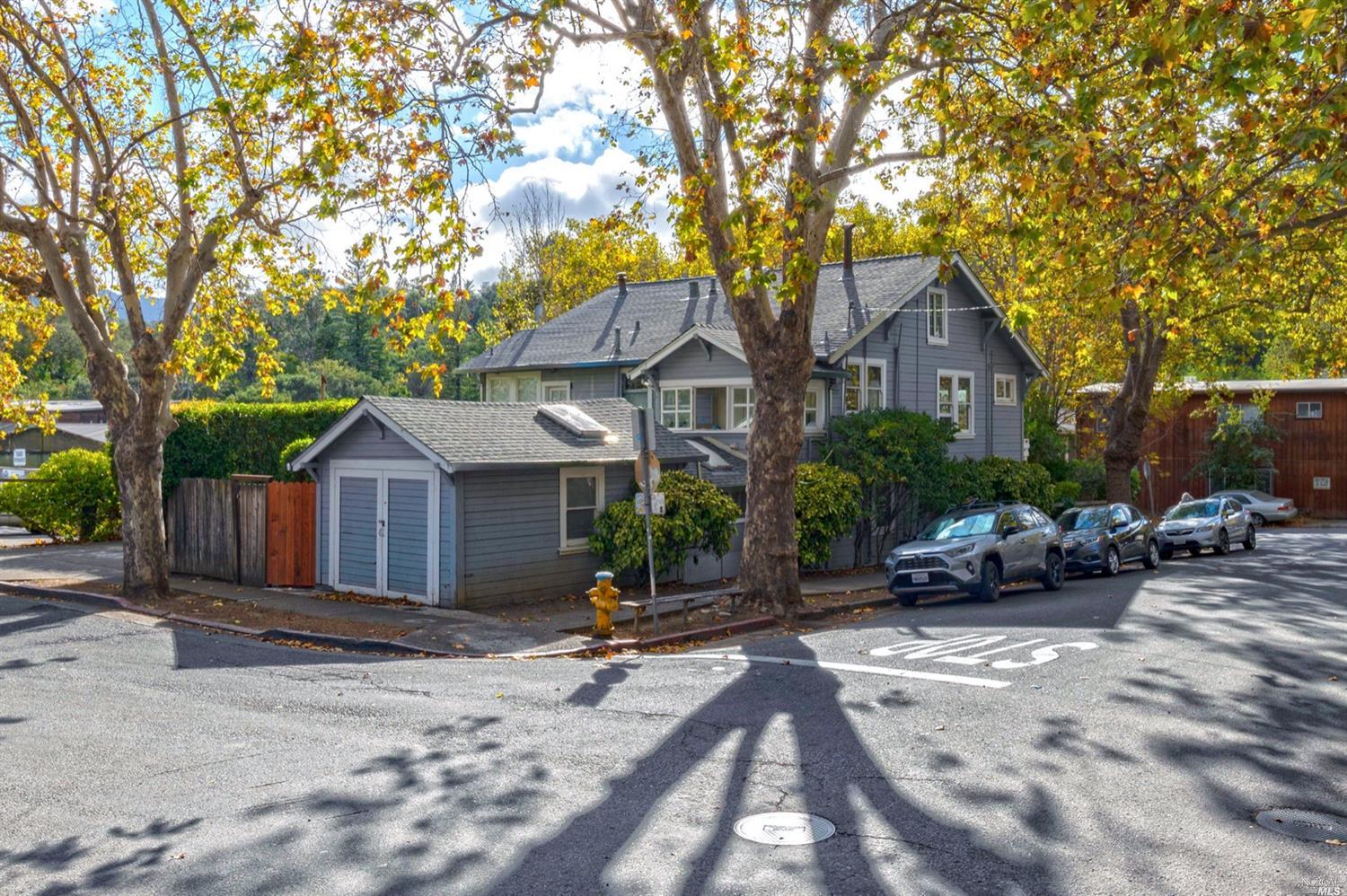 1 Spruce Road Fairfax, CA 94930 - Photo 1 of 1 a front view of a house with garden