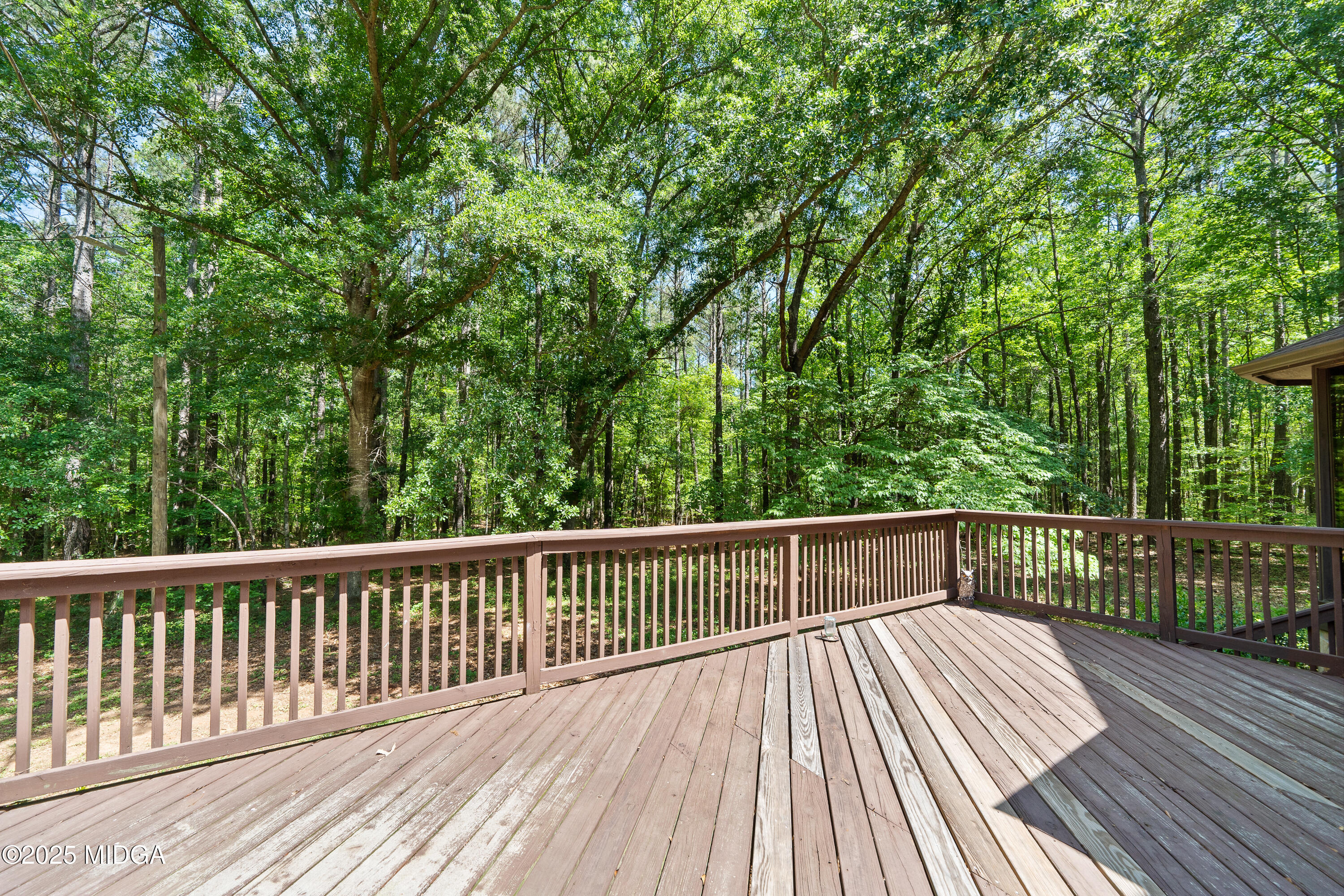 1627 Leguin Mill Road Locust Grove, GA 30248 - Photo 7 of 49 a view of balcony with wooden floor