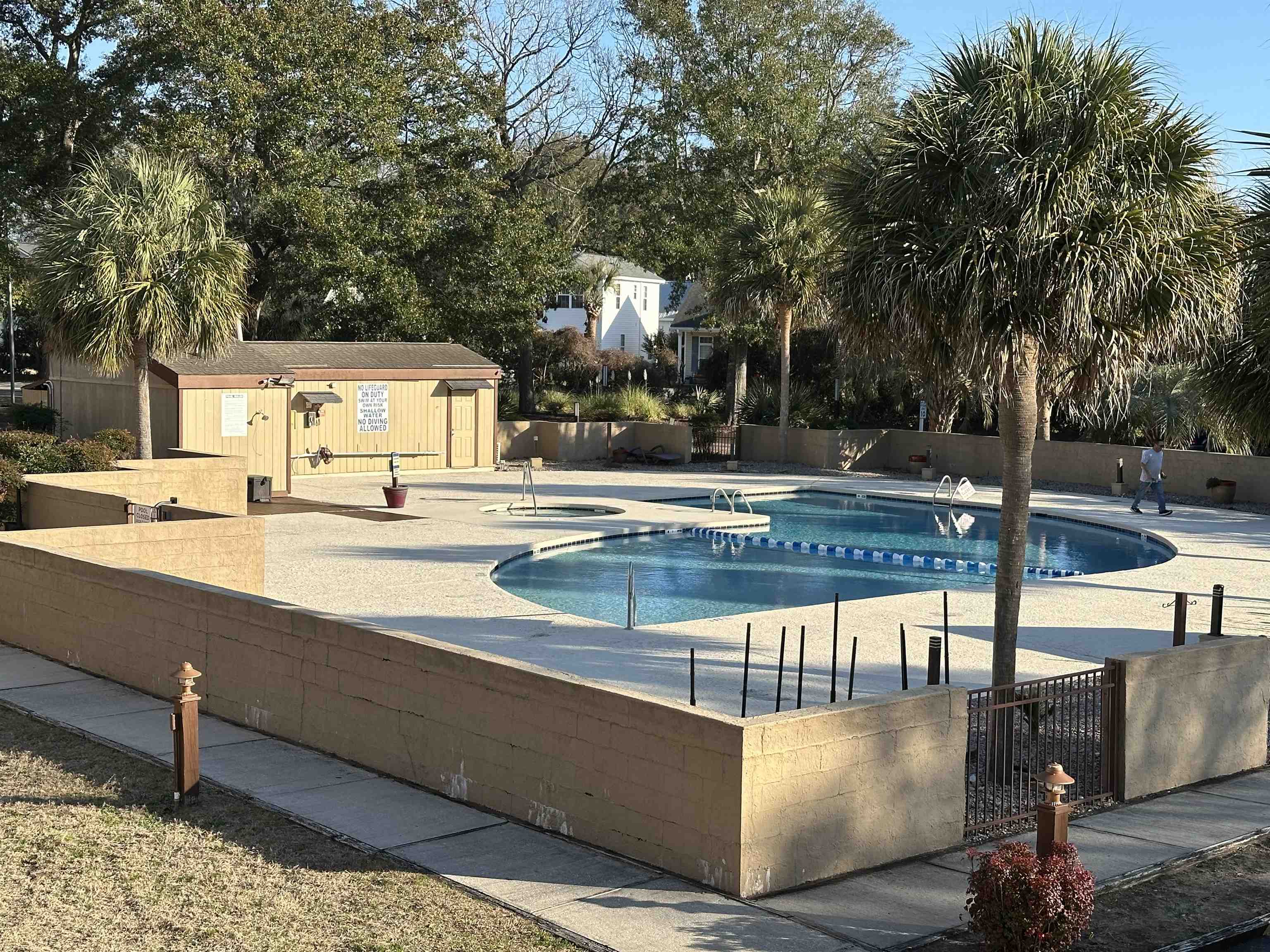 501 Maison Drive, Unit C9 Myrtle Beach, SC 29572 - Photo 3 of 27 Community pool with a patio area and an outbuilding
