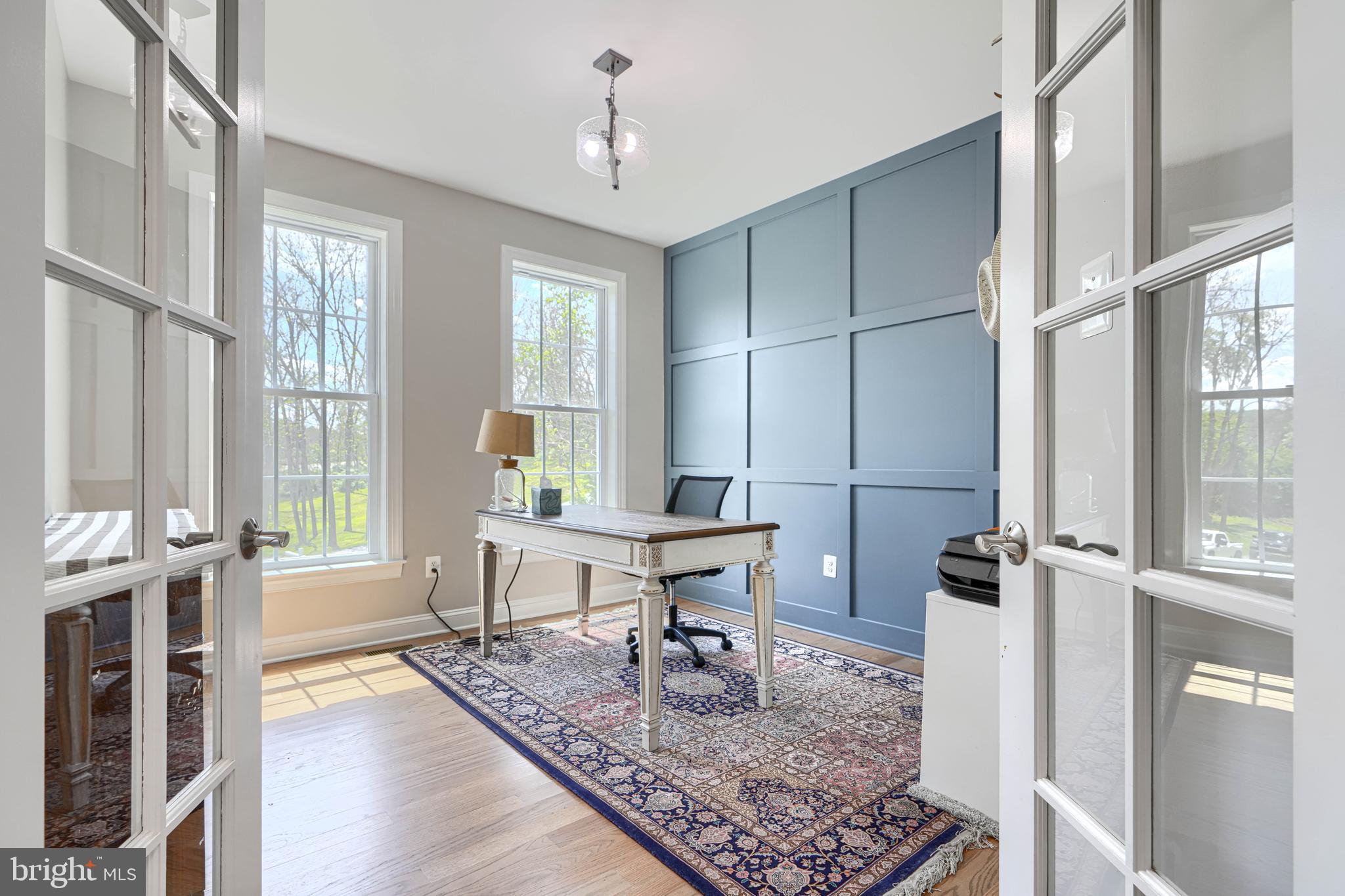 13012 Liberty Road Union Bridge, MD 21791 - Photo 18 of 47 a view of a workspace with furniture and a window
