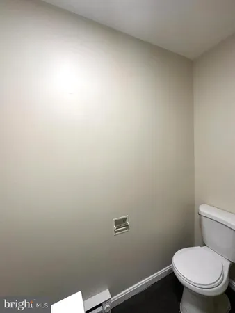 a bathroom with a toilet
