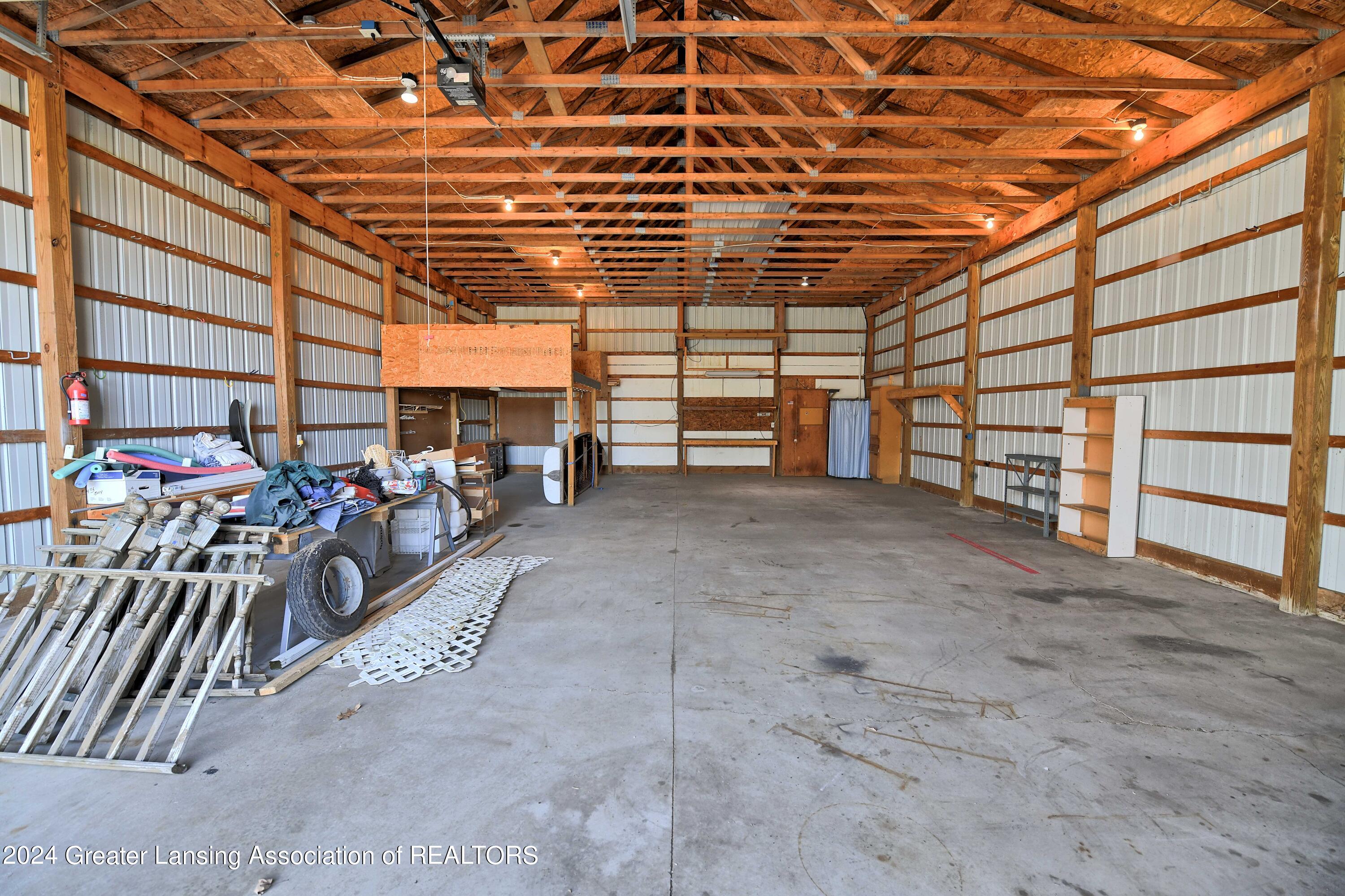 13222 South Grange Road Eagle, MI 48822 - Photo 23 of 38 Pole Barn