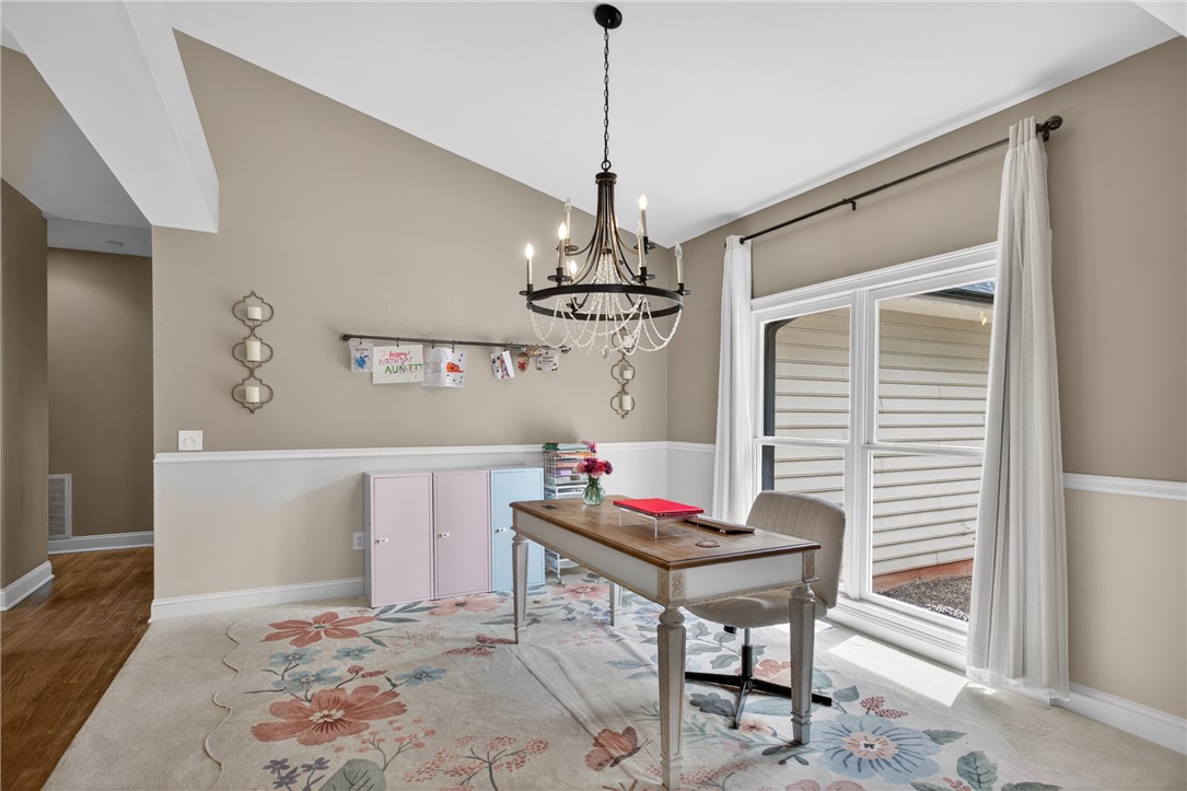 136 Loran Pointe Circle Seneca, SC 29672 - Photo 14 of 50 A versatile room with ample natural light, ideal for a home office or creative space.