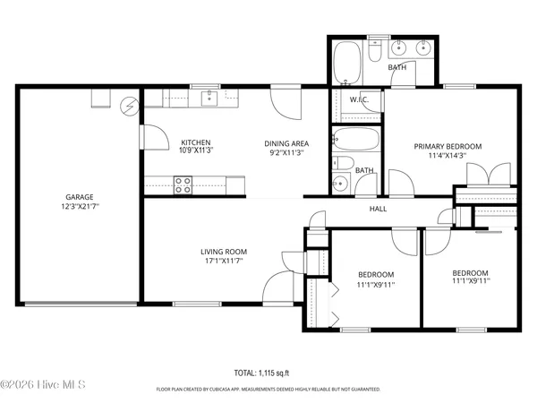 $1,695 | 304 Rowland Court, Richlands, NC 28574