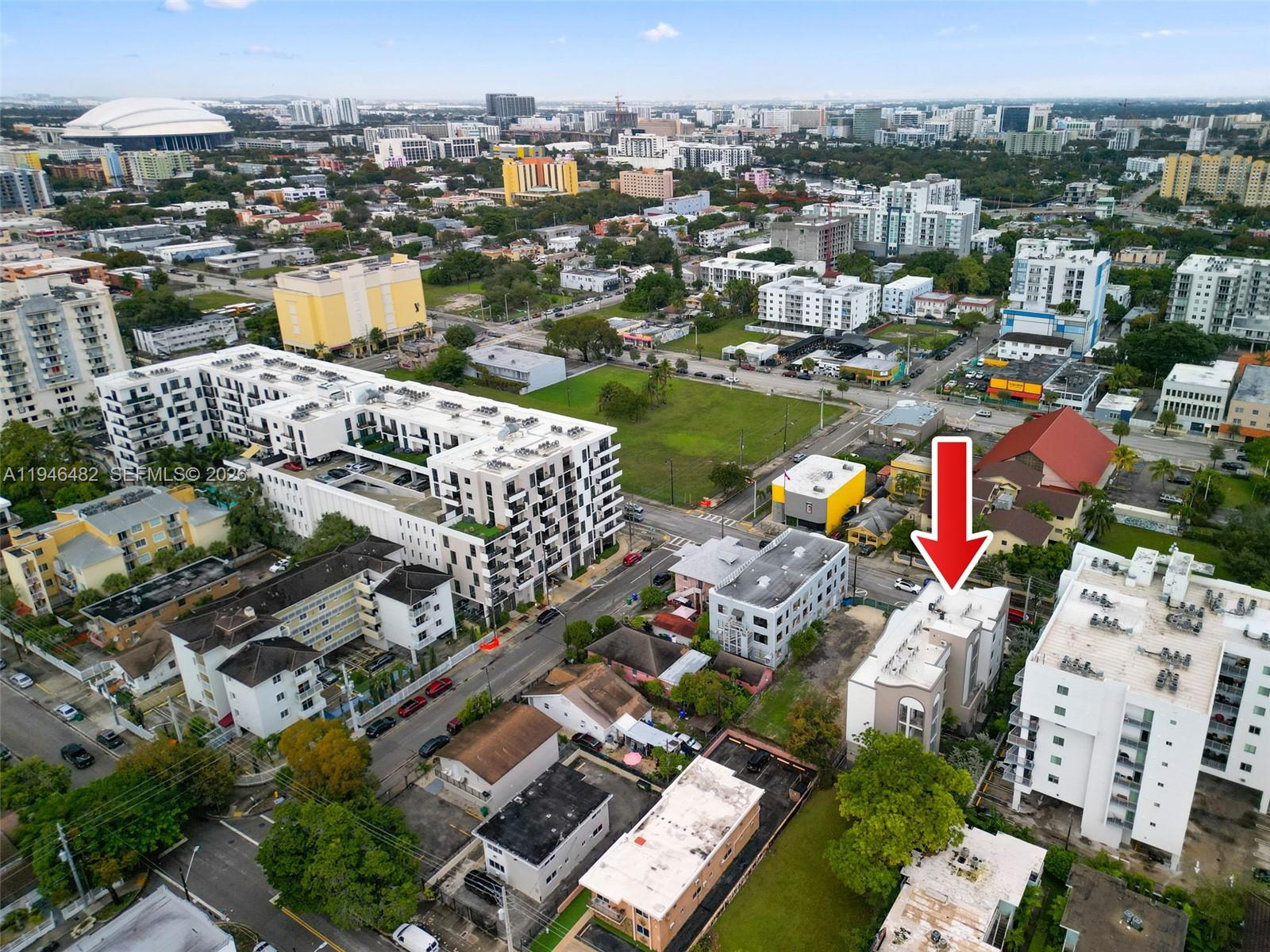650 Southwest 1st Street, Unit 304 Miami, FL 33130 - Photo 31 of 34 an aerial view of multiple house