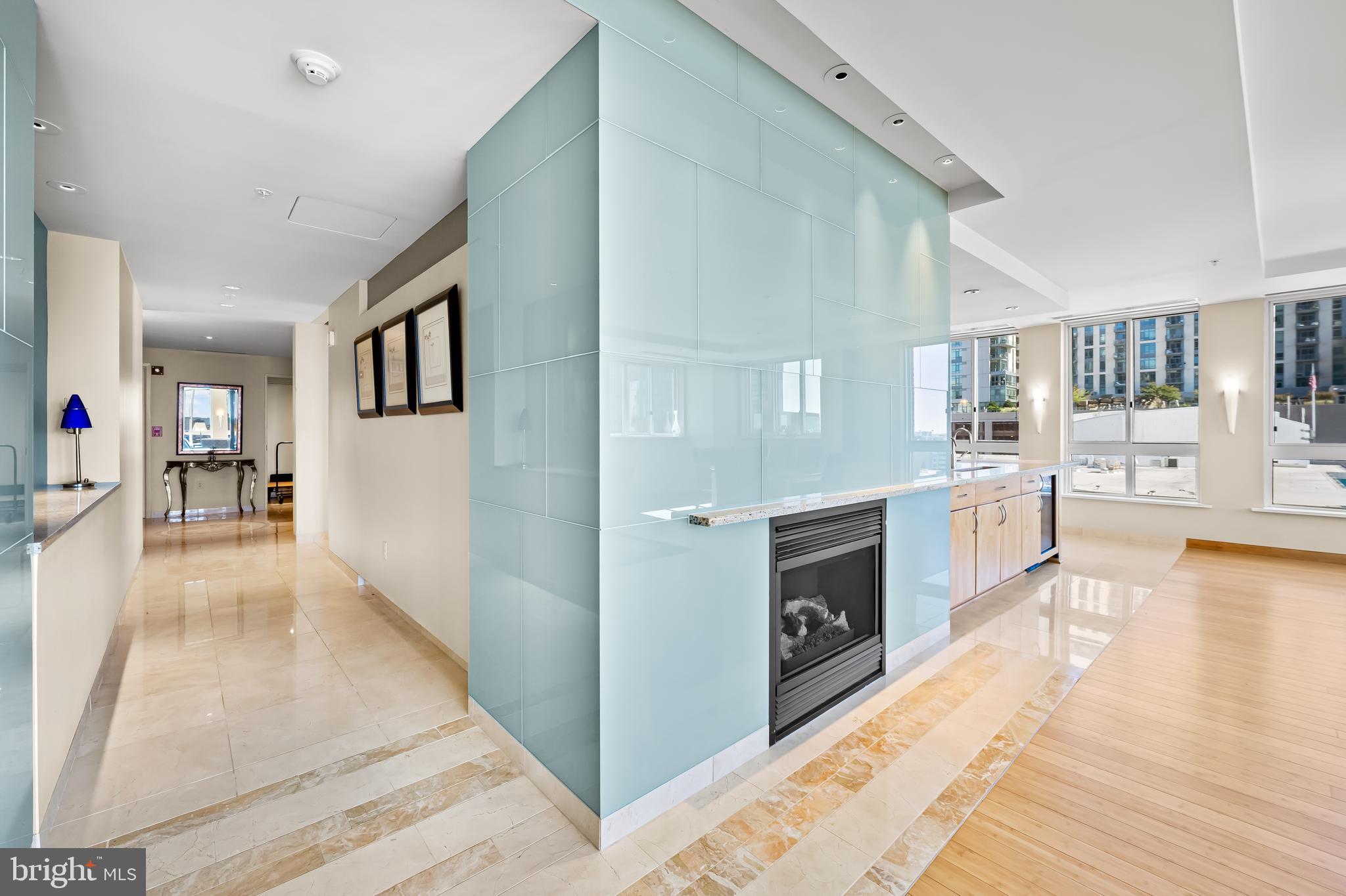 717 President Street, Unit PH802 Baltimore, MD 21202 - Photo 12 of 77 1st floor - Fireplace