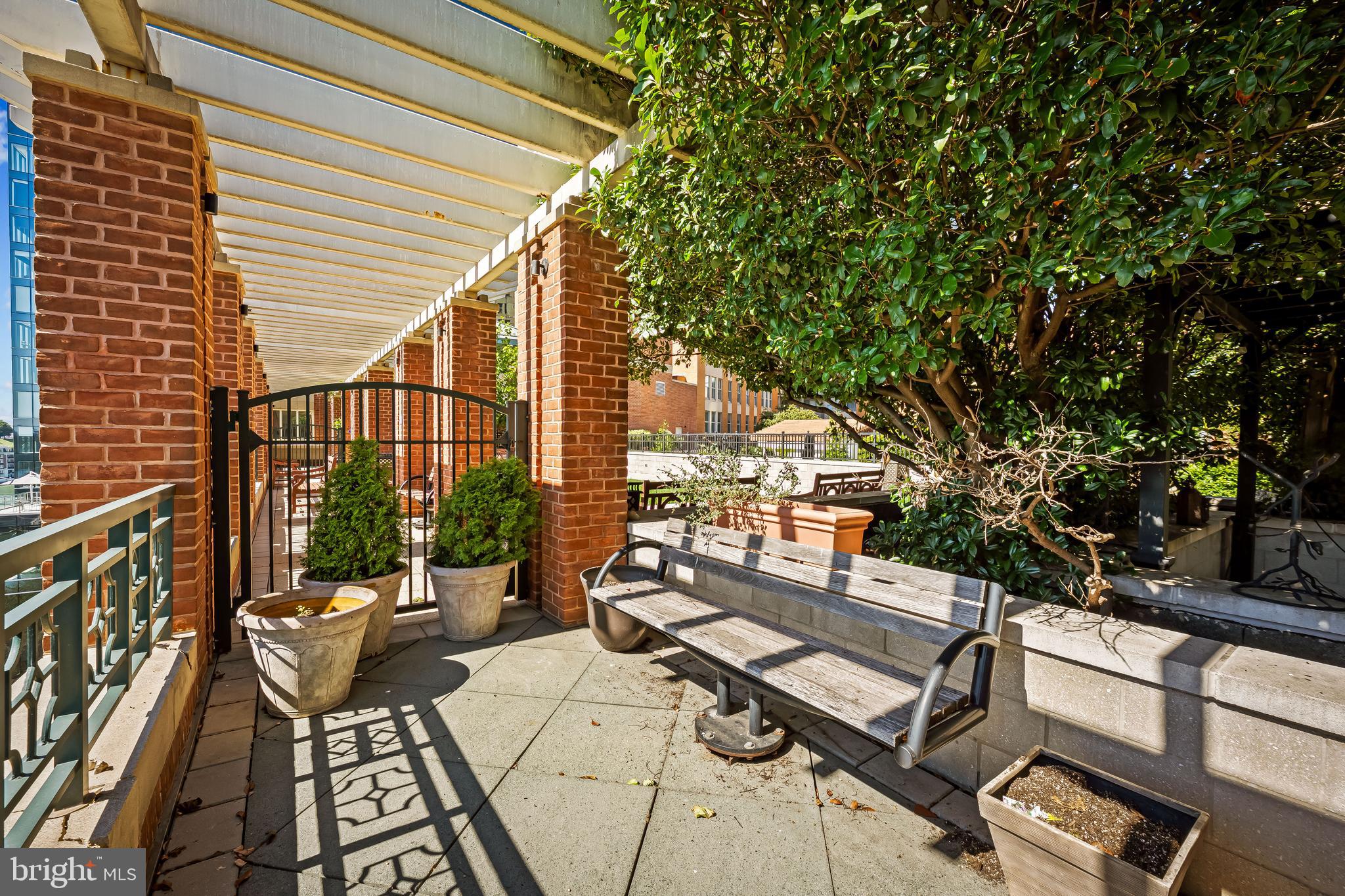 717 President Street, Unit PH802 Baltimore, MD 21202 - Photo 28 of 77 Private Terrace / Pergola with the best views