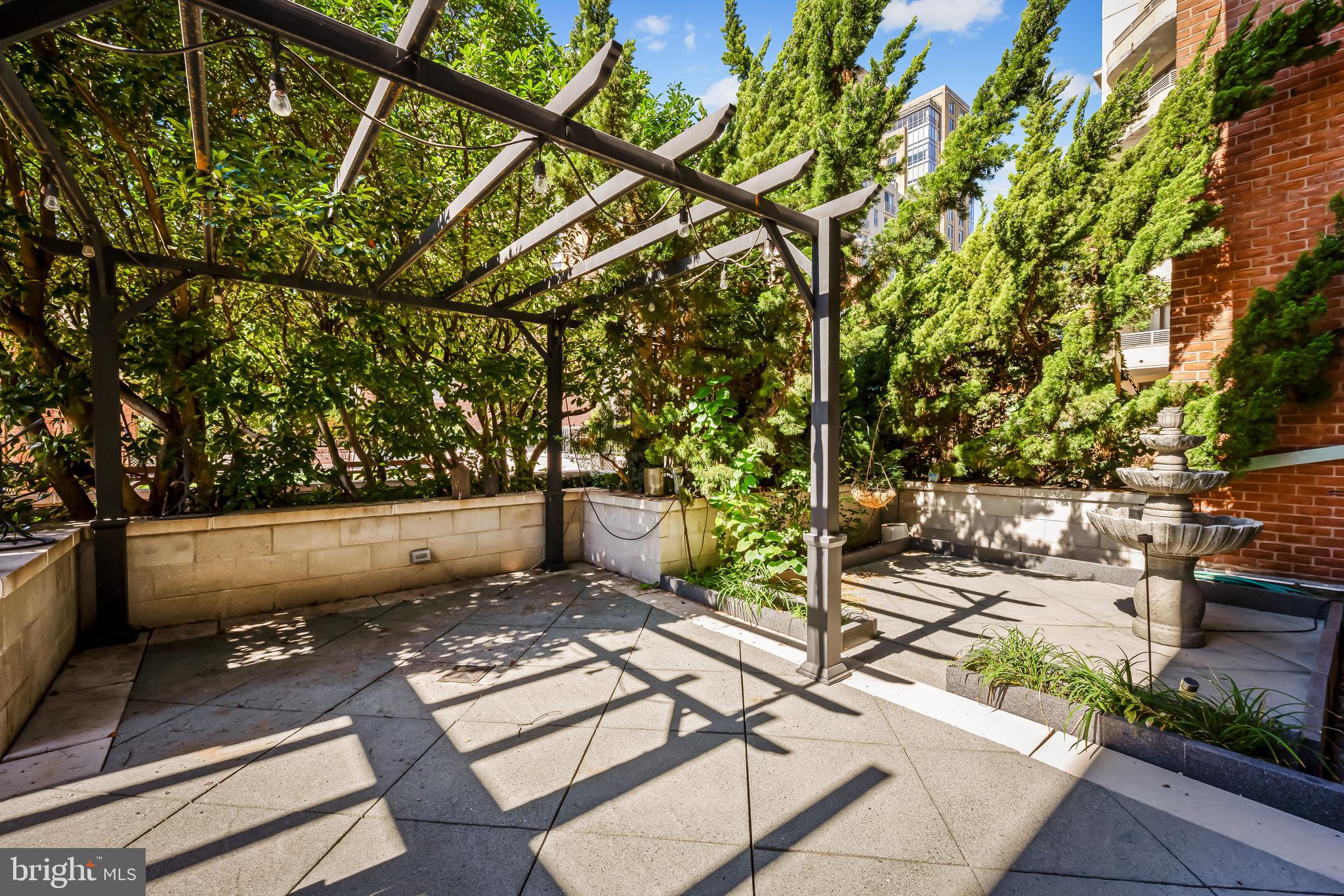 717 President Street, Unit PH802 Baltimore, MD 21202 - Photo 30 of 77 Pergola perfect for Al fresco dining