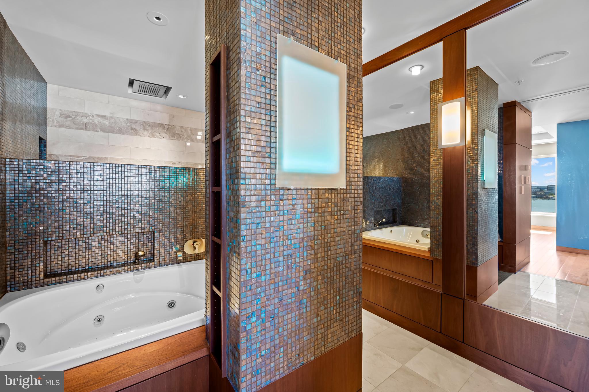 717 President Street, Unit PH802 Baltimore, MD 21202 - Photo 40 of 77 a bathroom with a bathtub and a sink