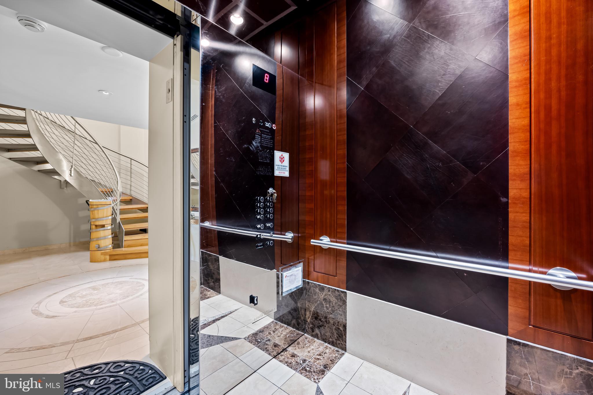 717 President Street, Unit PH802 Baltimore, MD 21202 - Photo 50 of 77 Elevator entrance to unit