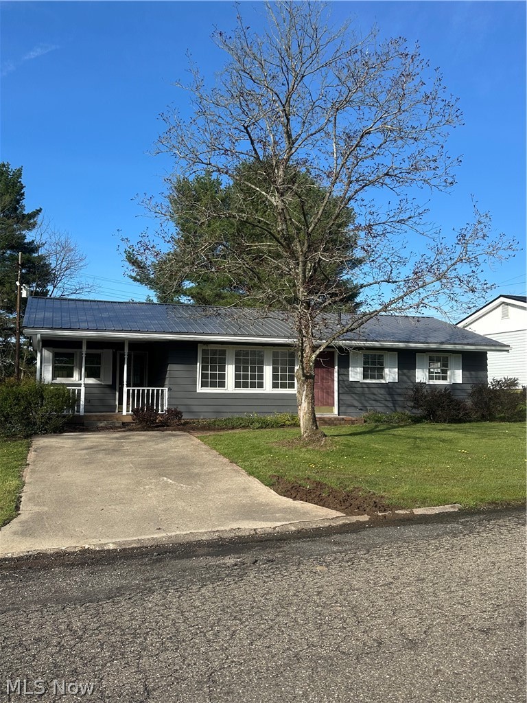 121 Andover Road Woodsfield, OH 43793 - Photo 44 of 46 Front with private concrete driveway & private parking