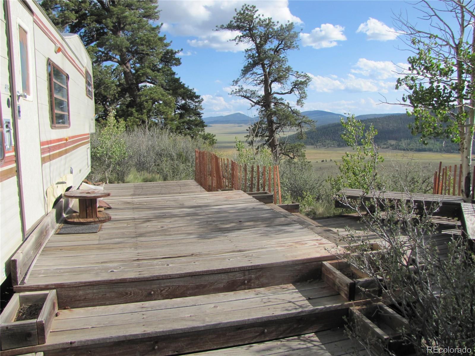 1808 Narrow Gauge Road Fairplay, CO 80440 - Photo 32 of 33 a view of backyard with sitting area