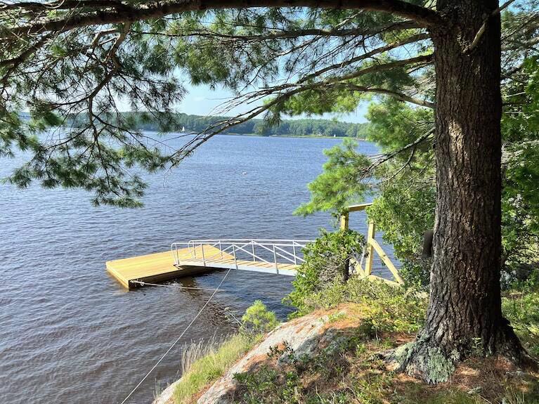 75 Spinney Mill Road Bath, ME 04530 - Photo 19 of 22 Dock into Kennebec River