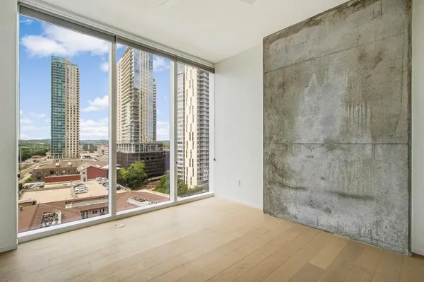 a view of a bathroom with a shower